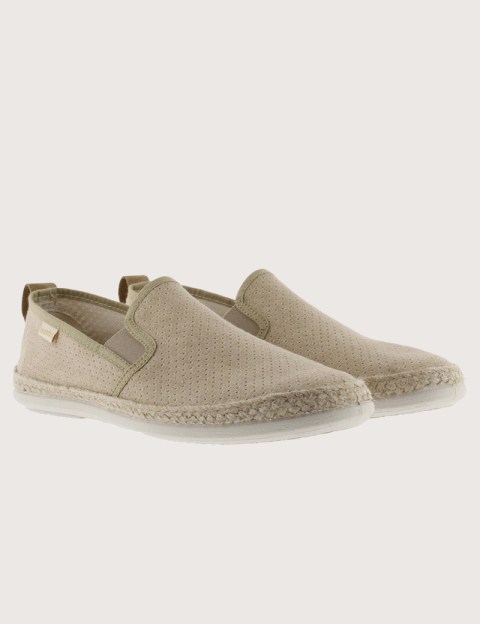 VICTORIA Espadrilles Homme Toile Bamba Beige - 5