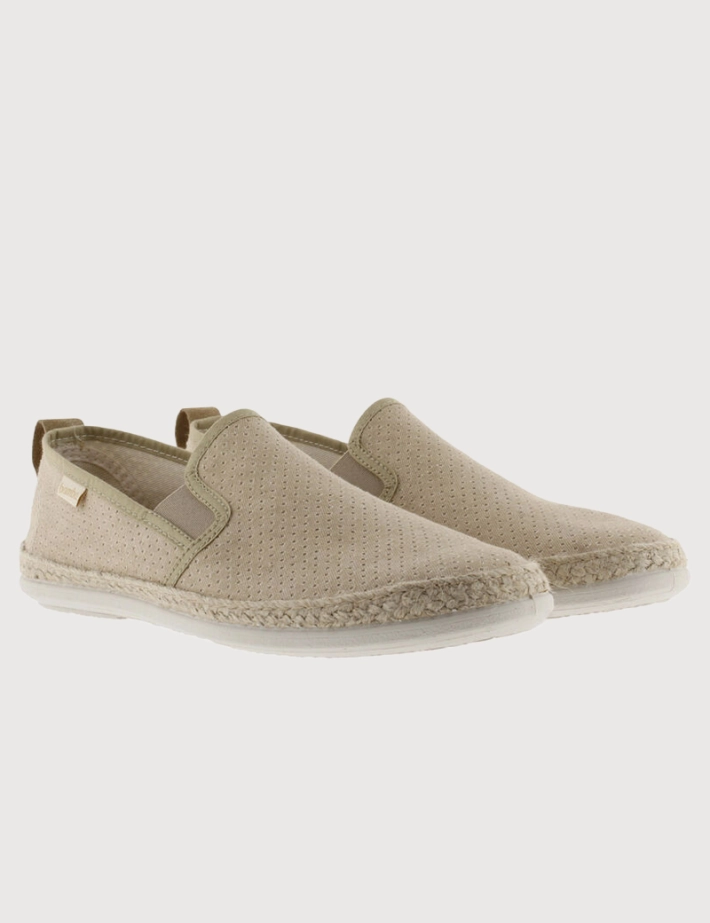 VICTORIA Espadrilles Homme Toile Bamba Beige - 5