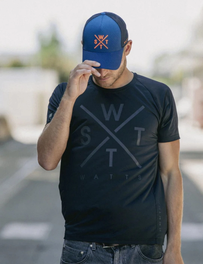 WATTS Casquette Trucker Tribe Astre Bleu - 2