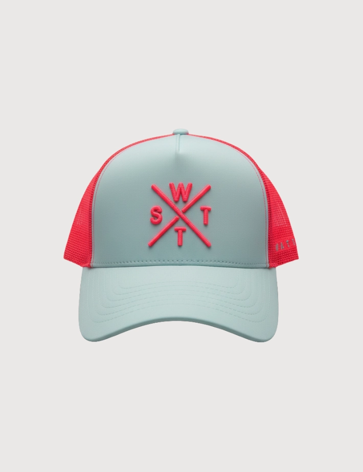 WATTS Casquette Trucker Tribe Rose - 3