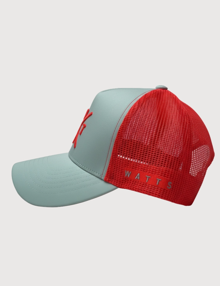 WATTS Casquette Trucker Tribe Rose - 4