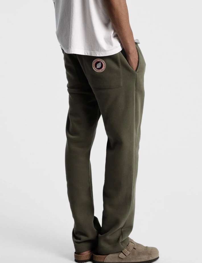 SWEET PANTS Jogging Mixte F Iconic Strai Droit Kaki - 7