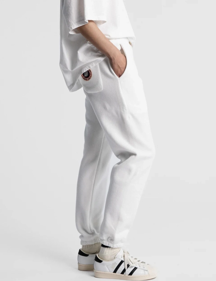 SWEET PANTS Bas de Jogg Coupe Slim Iconic Blanc - 8