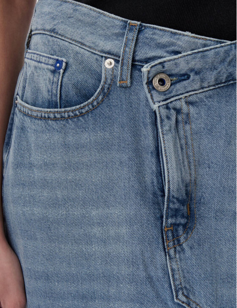 Karl Lagerfeld Jupe Longue en Jean - 4