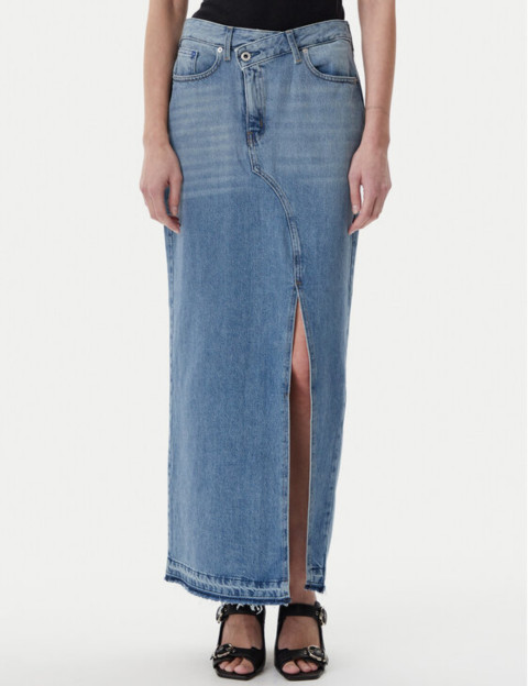 Karl Lagerfeld Jupe Longue en Jean - 6