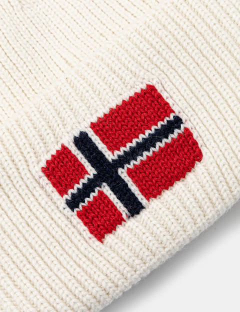 NAPAPIJRI Bonnet Logo Evei Blanc - 4