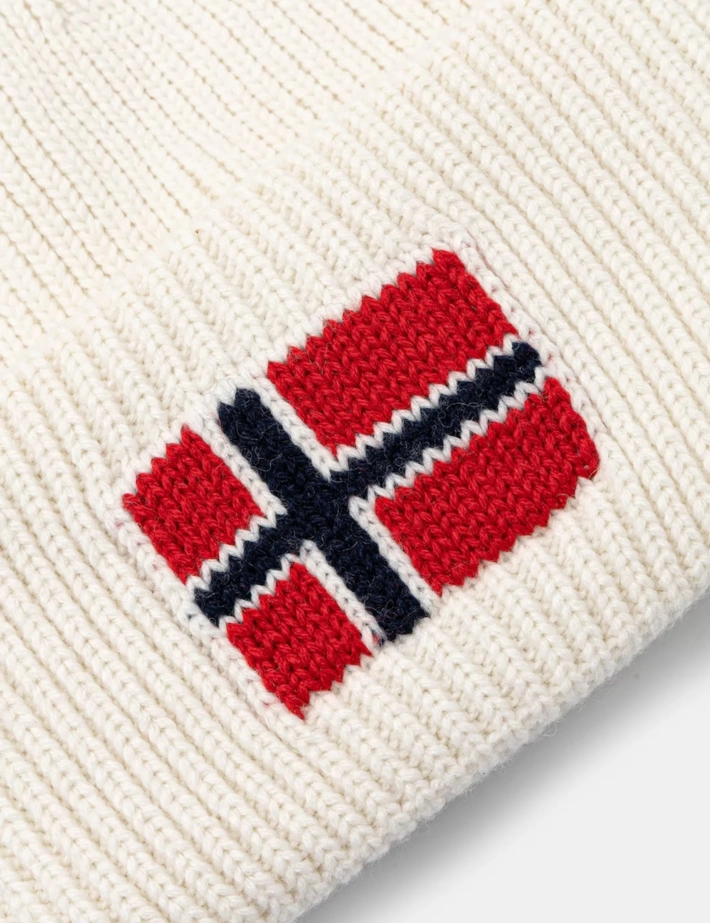 NAPAPIJRI Bonnet Logo Evei Blanc - 4