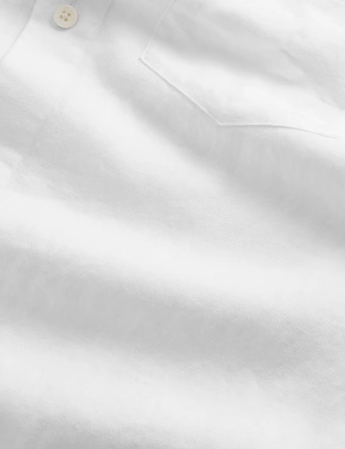 NN07 Chemise Homme Manches Longues Miles Blanc - 6