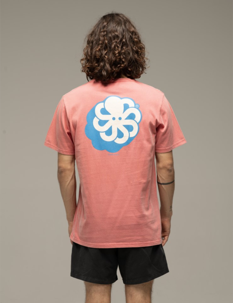 Jonsen Island T-Shirt Homme Manches Courtes Classic Big 3D Rouge - 2