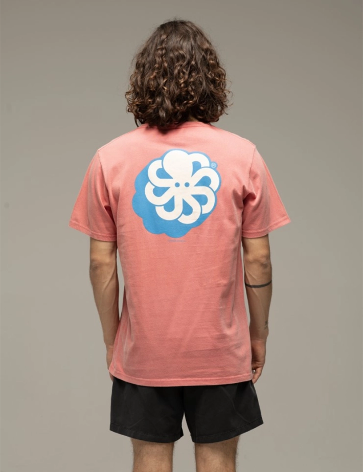 Jonsen Island T-Shirt Homme Manches Courtes Classic Big 3D Rouge - 2
