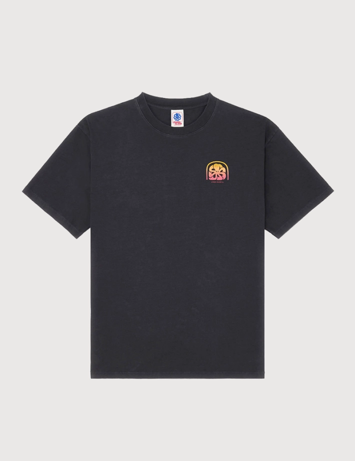 Jonsen Island T-Shirt Homme Manches Courtes Confort Fat Letters Noir - 3