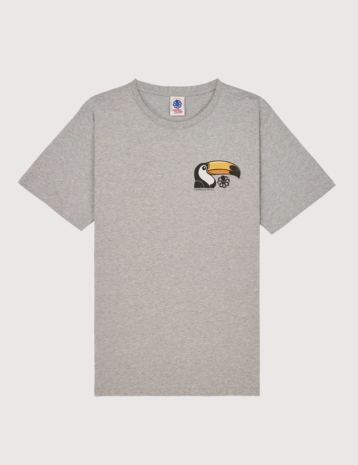 Jonsen Island T-Shirt Homme Manches Courtes Classic Tiki Zoo HGR Gris - 3