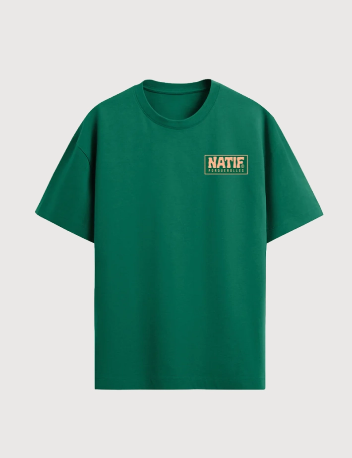 Natif T-Shirt Unisexe New Porquerolles Vert
