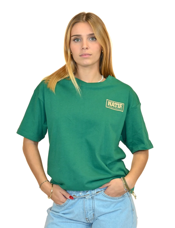 Natif T-Shirt Unisexe New Porquerolles Vert - 2