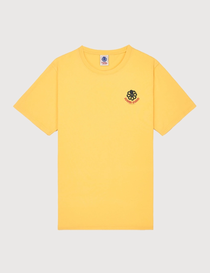 Jonsen Island T-shirt Homme Classic Rainbow Jaune