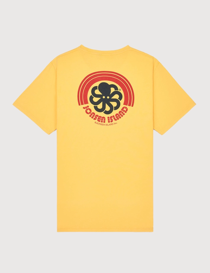 Jonsen Island T-shirt Homme Classic Rainbow Jaune - 2