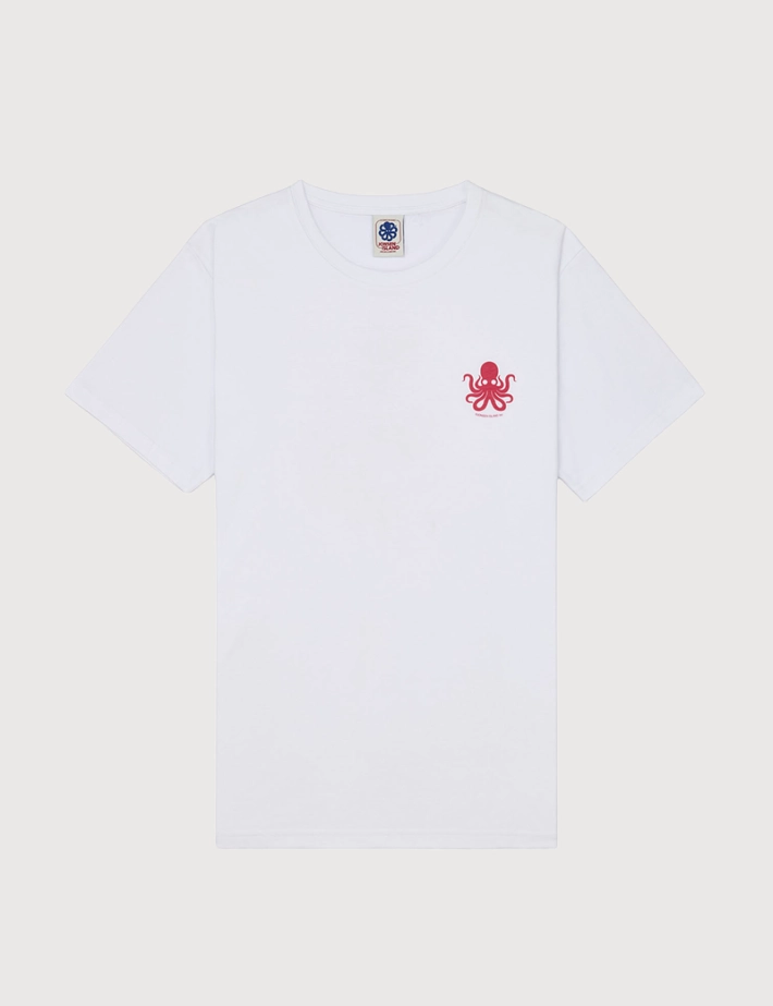 Jonsen Island T-Shirt Homme Manches Courtes Classic Mare Nostrum Blanc - 3