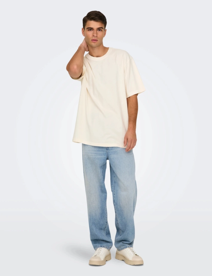 Only & Sons Jean Homme Coupe Loose Fade - 8