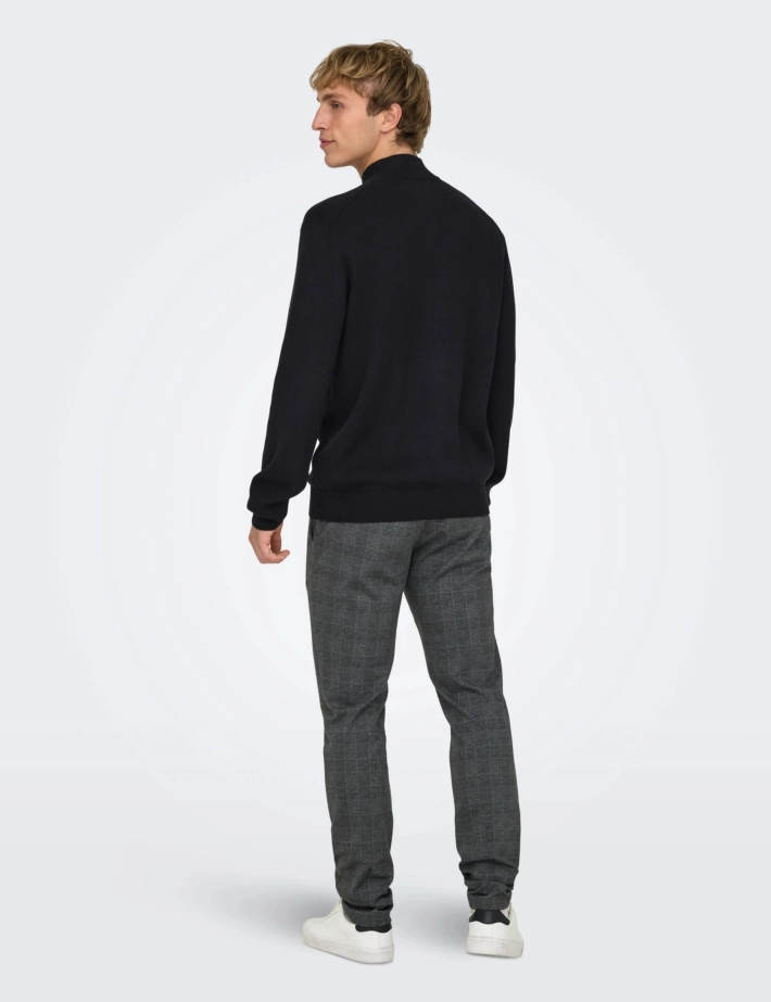 Only & Sons Zipper Homme Cooper Noir - 3