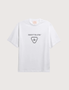 GERTRUDE T-shirt Enfant Manches Courtes Little Leonce Logo Blanc