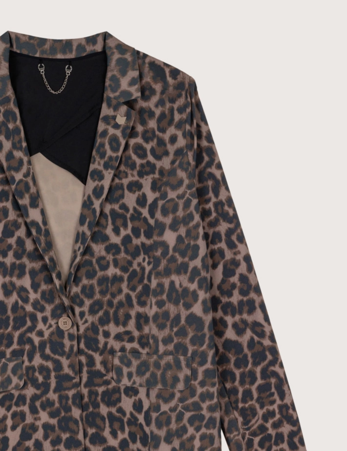 HBT CITY'S NIGHT | Print JAGGER Blazer Léopard - 2
