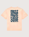 Jonsen Island T-Shirt Homme Manches Courtes Confort The Artist 2 Peach