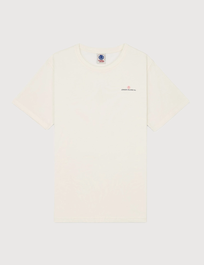 Jonsen Island T-Shirt Mixte Manches Courtes Authentic Diamond Beige - 3