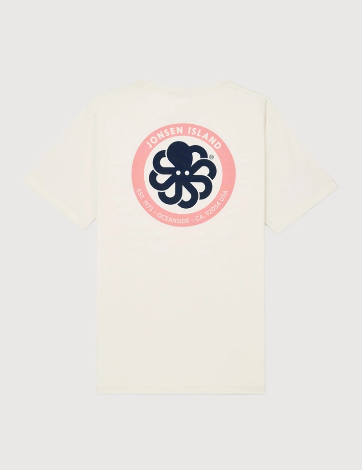 Jonsen Island T-Shirt Mixte Manches Courtes Authentic Diamond Beige