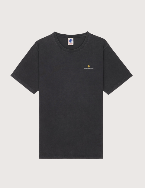 Jonsen Island T-Shirt Homme Manches Courtes Classic Omnia Sol Noir - 3