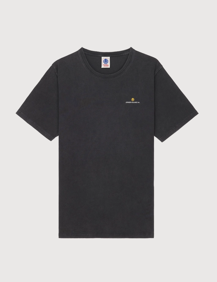 Jonsen Island T-Shirt Homme Manches Courtes Classic Omnia Sol Noir - 3