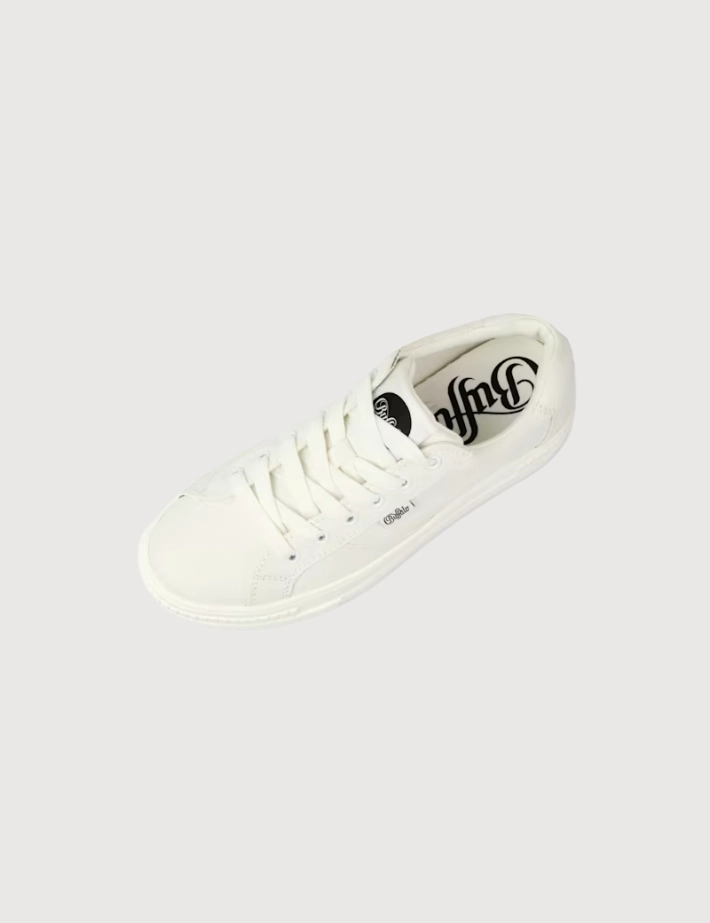 BUFFALO Baskets Femme Compensées Paired Blanc - 3