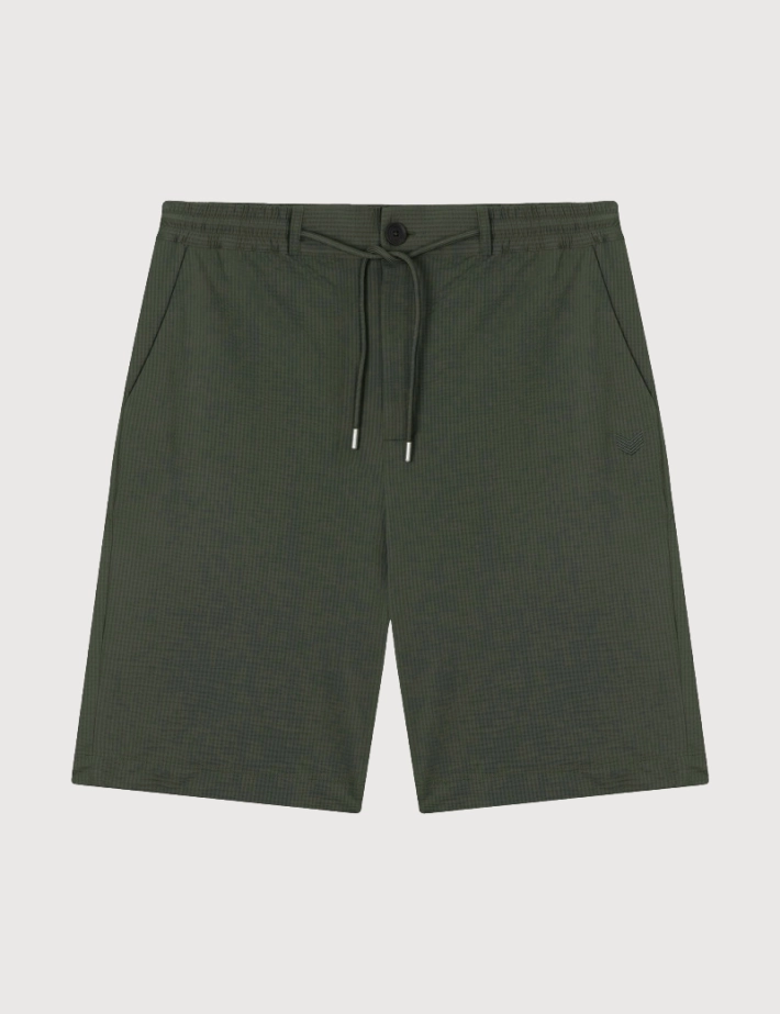 HBT Summer Chic Waffle | Dario Short Bermuda Kaki