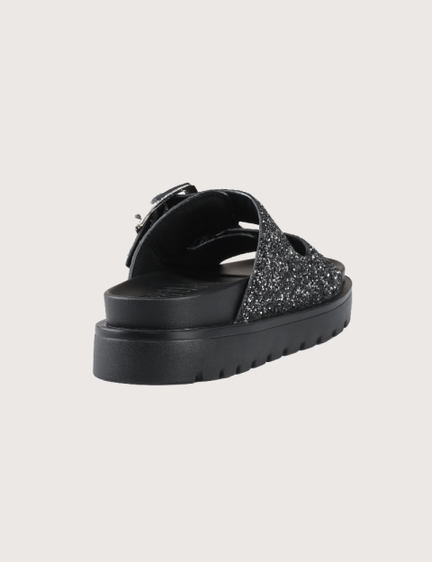 BUFFALO Sandales Femme Double Bride Raya Ari Glam Noir - 3