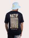 Natif T-Shirt Unisexe Porquerolles Noir