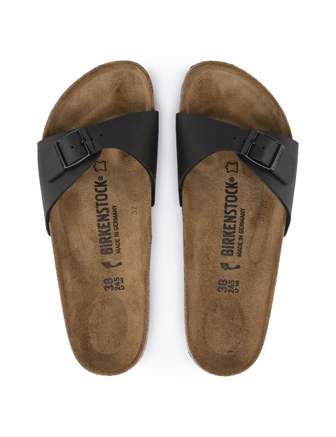 Birkenstock Sandales Madrid Birko Flor Simple Bride Noir Homme - 4