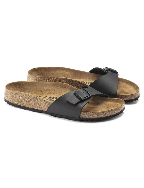 Birkenstock Sandales Madrid Birko Flor Simple Bride Noir Homme - 7