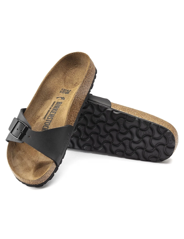 Birkenstock Sandales Madrid Birko Flor Simple Bride Noir Homme - 8