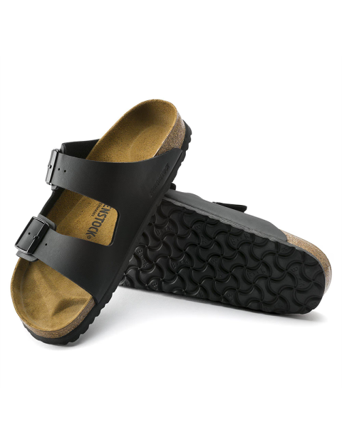 Birkenstock Sandales Arizona Birko Flor Double Bride Noir Homme - 8
