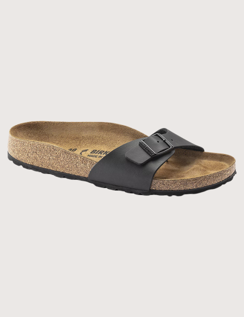 Birkenstock Sandales Madrid Birko Flor Simple Bride Noir Femme - 6