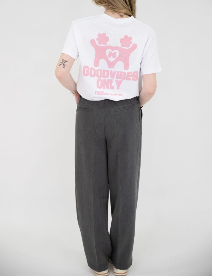 OBJECT Pantalon Femme Casual Sigrid Gris - 7
