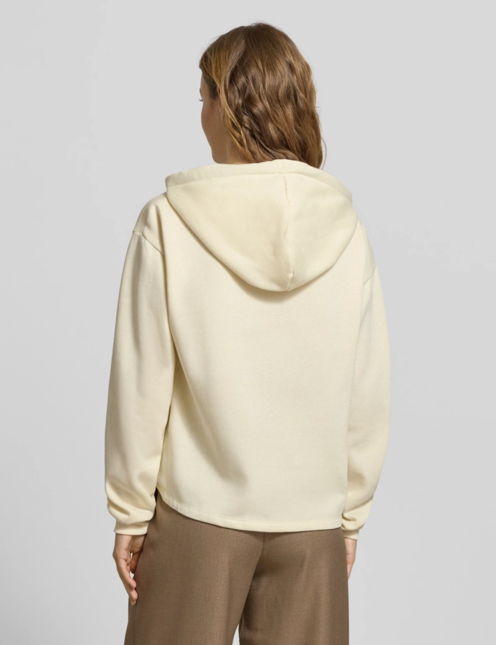 PIECES Sweat Capuche Chilli Glitter Beige - 6