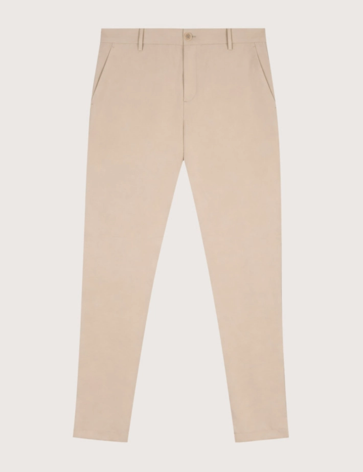 HBT Taylor Chic Chaine & Trame Rumba | Ben Pantalon Homme Beige