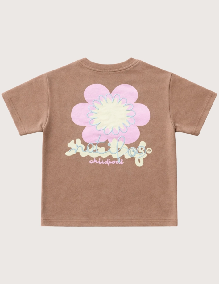 Natif T-Shirt Enfant Original Bloom Marron - 2