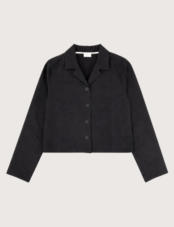 HBT Heritage Chaine & Trame Rayure Hbt | Aida Veste Noir