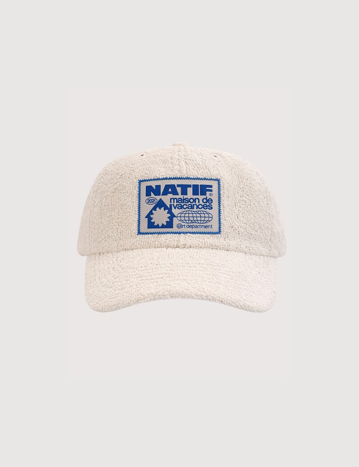 Natif Casquette Unisexe Maison de Vacances Blanc
