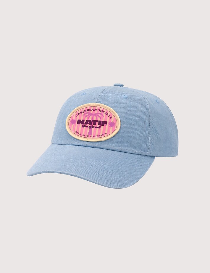 Natif Casquette Unisexe Caribbean Society Bleu