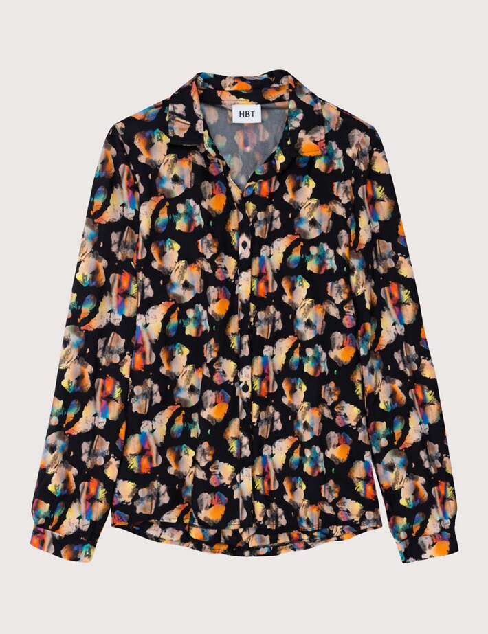 HBT Basics Print | Zelie Chemise Multico