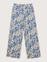 HBT Basics Print | Chloe Pantalon Bleu