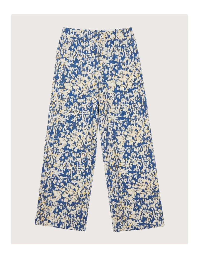 Basics Print Chloe Pantalon Bleu HBT