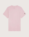 SWEET PANTS T-Shirt Manches Courtes Wash Edge Rose Clair